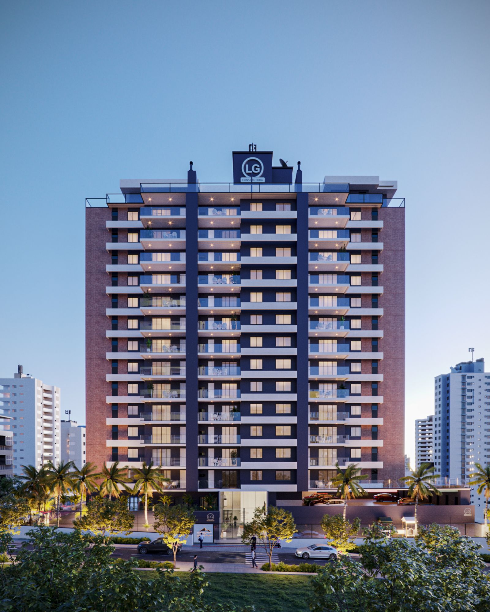 Fachada do Residencial Colina de São Pedro